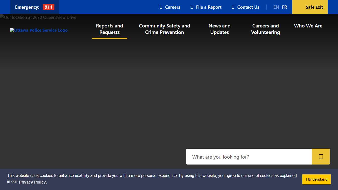 Request a Copy of a Police Report - Ottawa Police Service
